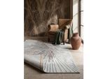 Teppich Polyester Grau 240x340 cm - KAVALA Kadima Design