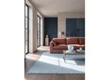Teppich Hochflor Blau 140x200 cm - ALDAN Kadima Design