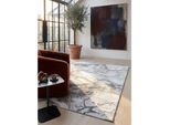 Teppich Kurzflor Grau 200x290 cm - SVEDA Kadima Design