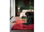 Teppich Hochflor Rot 240x340 cm - ALDAN Kadima Design