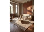 Flachgewebe-Teppich Ethno Beige 140x200 cm Ethno-Streifen