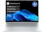 HP Notebook "OmniBook 3 16-bu0063ngx", silber (glacier silber), 12 GB RAM 512 GB SSD, Core 5, Windows 11 Home, Notebooks, Notebook