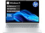 HP Notebook "OmniBook 3 16-bu0070ngx", glacier silber, 16 GB RAM 512 GB SSD, Core 7, Windows 11 Home, Notebooks, Notebook