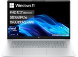 HP Notebook "OmniBook 3 17-dg0055ngx", glacier silber, 16 GB RAM 512 GB SSD, Ultra 5, Windows 11 Home, Notebooks, Notebook