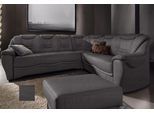 Ecksofa SIT & MORE "Benson L-Form", grau (anthrazit), B:265cm H:94cm T:215cm, NaturLeder;Luxus-Microfaser;Luxus-Kunstleder;Primabelle-Microfaser, Sofas, Ecksofa, wahlweise mit Schlaffunktion