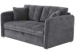 Schlafsofa JOCKENHÖFER GRUPPE "Leon, B: 147 - 187 cm, Liegefl. 120 - 160x200 cm, Breite wählbar", grau (grau 443, 09), B:167cm T:105cm, Korpus: 100% Polyester;Kissen: 100% Polyester, Sofas, Schlafsofa, mit Schlaffunktion & Zierkissen, in 3 Breiten