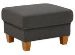 Polsterhocker OTTO HOME "Conville", braun (espresso), B:63cm H:48cm T:74cm, 100% Polyester, Hocker, Polsterhocker, Passend zur Servie "Conville", mit Federkern