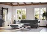 Ecksofa OTTO HOME "Pike L-Form, B: 266 cm", iron, B:266cm H:90cm T:217cm, 92% POLYESTER (PES) / 8% POLYAMID (PA), Sofas, Ecksofa, optional Schlaffunktion & Bettkasten