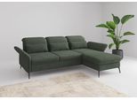 Ecksofa SIT & MORE "Emely, inkl. Sitztiefenverstellung", grün (jungle), B:264cm H:92cm T:198cm, 90% Polyester, 10% Polyamid, Sofas, Ecksofa, wahlweise mit Schlaffunktion,Bettkasten,Kopf- & Armteilverstellung