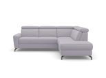 Ecksofa SIT & MORE "Scarlett L-Form", grau, B:258cm T:226cm, Sofas, Ecksofa, inklusive Kopfteilverstellung, optional Schlaffunktion & Bettkasten