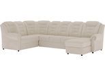 Wohnlandschaft HOME AFFAIRE "Boston U-Form", beige, B:333cm H:102cm T:216cm, 100% Polyester, Sofas, Wohnlandschaft, mit hoher Rückenlehne, wahlweise mit Schlaffunktion & Stauraum