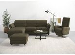 Ecksofa SIT & MORE "Grenoble L-Form mit Federkern", grün (khaki), B:251cm H:85cm T:161cm, Sofas, Ecksofa, wahlweise mit Schlaffunktion, Bettkasten, Arm- und Kopfteilverstellung
