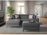 Ecksofa SIT & MORE "Scarlett L-Form", grau (steel), B:258cm T:172cm, Sofas, Ecksofa, inklusive Kopfteilverstellung, optional Schlaffunktion & Bettkasten