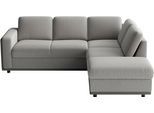 sit&more "Cordoba L-Form, B: 232 cm, optional Schlaffunktion & Stauraum" Couch mit XXL-Komfort, großzügige Sitzfläche