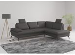 Ecksofa SIT & MORE "Morris L-Form, inkl. Sitztiefenverstellung", braun (mocca), B:262cm H:82cm T:212cm, Sofas, Ecksofa, wahlweise mit Armteilverstellung, Schlaffunktion & Bettkasten