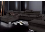 Ecksofa SIT & MORE "Alcudia L-Form", schwarz, B:272cm H:73cm T:226cm, 100% Polyester, Sofas, Ecksofa, mit Armteilverstellung, optional Kopfteilverstellung & Schlaffunktion