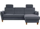 Ecksofa HOME AFFAIRE "Palmera L-Form, B: 244 cm - OTTO. Verlässliche Qualität.", grau (anthrazit), B:244cm H:89cm T:163cm, 100% Polyester;Struktur (100% Polyester);Luxus-Microfaser in Lederoptik (100% Polyester), Sofas, Ecksofa, optional Schlaffunktion & Bettkasten, Federkern