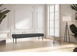 3-Sitzer OTTO HOME "Amber", grau, B:159cm H:52cm T:54cm, 100% Polyester, Sofas, 3-Sitzer, mit Knopfheftung,in verschieden Stoffarten