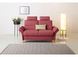 2-Sitzer OTTO HOME "Westerland", lila (chianti), B:166cm H:90cm T:89cm, 100% Polyester, Sofas, 2-Sitzer, Federkern-Polsterung. wahlweise mit Armlehnfunktion