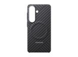 SAMSUNG Handyhülle "Carbon Magnet Case für Samsung Galaxy S26", dunkelgrau, Smartphones, Hüllen, Backcover, Schutzhülle, Handyschutzhülle, Case, Schutzcase, stoßfest, Handyhülle