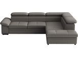 Ecksofa SIT & MORE "Viola, L-Form, Leder, B: 249 cm", beige (mocca), B:249cm H:73cm T:226cm, Sofas, Ecksofa, optional mit Schlaffunktion