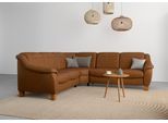 Ecksofa OTTO HOME "Caldera L-Form", braun (haselnuss), B:270cm H:91cm T:250cm, 100% Polyester, Sofas, Ecksofa, Federkern, optional Kopfteilverstellung, Schlaffunktion & Bettkasten