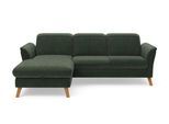 Ecksofa SIT & MORE "Romero L-Form", grün (jungle), B:245cm H:91cm T:178cm, 90% Polyester 10%Polyamid, Sofas, Ecksofa, wahlweise mit oder ohne Relax-Funktion, Schlaffunktion, Bettkasten