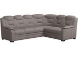 Ecksofa COTTA "Marcus L-Form", beige (sand), B:263cm H:99cm T:211cm, 64% Polyurethan, 25% Polyester, 11% Baumwolle, Sofas, Ecksofa, wahlweise mit Schlaffunktion & Stauraum