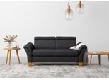 2,5-Sitzer OTTO HOME "Lindgren", grau (anthrazit), B:185cm H:84cm T:93cm, 100% Polyester, Sofas, 2 5-Sitzer, wahlweise mit TV-Funktion, links oder beidseitig, Kopfteilverstellung