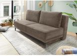 Schlafsofa JOCKENHÖFER GRUPPE "Maestro, B: 203 cm, Liegefl. 161x200 cm, Dauerschläfer", braun (taupe 426, 18), B:203cm T:111cm, Korpus: 100% Polyester;Kissen: 100% Polyester, Sofas, Schlafsofa, mit Schlaffunktion & Bettkasten, Tonnentaschenfederkern