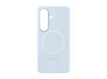 SAMSUNG Handyhülle "Silicone Magnet Case für Samsung Galaxy S26", blau (hellblau), Smartphones, Hüllen, Backcover, Schutzhülle, Handyschutzhülle, Case, Schutzcase, stoßfest, Handyhülle