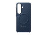 SAMSUNG Handyhülle "Carbon Magnet Case für Samsung Galaxy S26", dunkelblau, Smartphones, Hüllen, Backcover, Schutzhülle, Handyschutzhülle, Case, Schutzcase, stoßfest, Handyhülle
