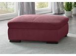 Stauraumhocker OTTO HOME "Alberto", lila (chianti), B:101cm H:43cm T:68cm, 90% Polyester, 10% Polyamid;Microfaser in Antiklederoptik (100% Polyester);Luxus-Microfaser Vintageoptik (100% Polyester);Luxus-Microfaser weich (90%Polyester 10%Polyamid), Hocker, Stauraumhocker, gross, mit Stauraum