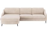 Ecksofa SIT & MORE "Soul L-Form", beige, B:280cm H:90cm T:182cm, 95% Polyester, 5% Polyamid, Sofas, Ecksofa, wahlweise mit Schlaffunktion und Bettkasten oder Schubkasten