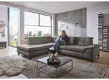Ecksofa DIE PLANBAR "MP-IN18012 L-Form mit Federkern-Polsterung", grau, B:310cm H:85cm T:260cm, 100% Polyester, Sofas, Ecksofa, Sitztiefenverstellung, optional Kopfteilverstellung & Schlaffunktion
