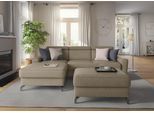 Ecksofa SIT & MORE "Scarlett L-Form", beige, B:258cm T:172cm, Sofas, Ecksofa, inklusive Kopfteilverstellung, optional Schlaffunktion & Bettkasten