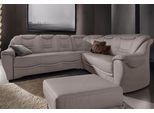 Ecksofa SIT & MORE "Benson L-Form", grau, B:265cm H:94cm T:215cm, NaturLeder;Luxus-Microfaser;Luxus-Kunstleder;Primabelle-Microfaser, Sofas, Ecksofa, wahlweise mit Schlaffunktion