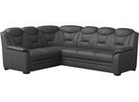 Ecksofa COTTA "Marcus L-Form", grau (fango), B:263cm H:99cm T:211cm, 64% Polyurethan, 25% Polyester, 11% Baumwolle, Sofas, Ecksofa, wahlweise mit Schlaffunktion & Stauraum