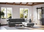 Ecksofa OTTO HOME "Pike L-Form, B: 266 cm", iron, B:266cm H:90cm T:217cm, 92% POLYESTER (PES) / 8% POLYAMID (PA), Sofas, Ecksofa, optional Schlaffunktion & Bettkasten