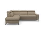 Ecksofa SIT & MORE "Scarlett L-Form", beige, B:258cm T:226cm, Sofas, Ecksofa, inklusive Kopfteilverstellung, optional Schlaffunktion & Bettkasten