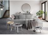 Ecksofa SIT & MORE "Latigo L-Form", silber, B:270cm T:163cm, Sofas, Ecksofa, mit Recamiere, wahlweise mit Schlaffunktion und Bettkasten