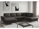 Wohnlandschaft SIT & MORE "Morris Jubi, Breite 300 cm", anthrazit, B:300cm H:83cm T:202cm, Sofas, Wohnlandschaft, mit Armteilfunktion, optional mit Schlaffunktion