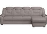Ecksofa COTTA "Marcus L-Form", beige (sand), B:257cm H:99cm T:162cm, 64% Polyurethan, 25% Polyester, 11% Baumwolle, Sofas, Ecksofa, wahlweise mit Schlaffunktion