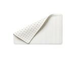 Rubbermaid Badematte Safti-Grip, mit Saugnäpfen, schimmelresistent, latexfrei, L 571 x B 355 mm, Gummi, weiß