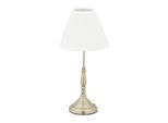 Relaxdays Tischlampe, Mehrfarbig, Metall, Textil, Kunststoff, 21x43x21 cm, Lampen & Leuchten, Innenbeleuchtung, Tischlampen, Tischlampen
