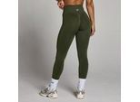 MP Damen Tempo Nahtlos Leggings - Waldgrün - XL