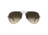 Ray-Ban Aviator 3025 92700A gepolijst havana op gunmetal bruin vintage zwart gradiÃ«nt zonnebril