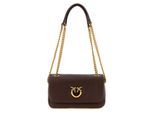 PINKO Bruin Lamsleer Schoudertas
