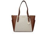 Michael Kors Beige Leren Schoudertas