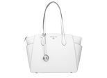 Michael Kors Witte Leren Schoudertas